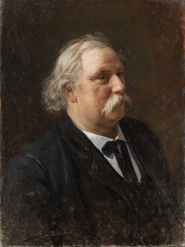 Portrait of Knud Bergslien