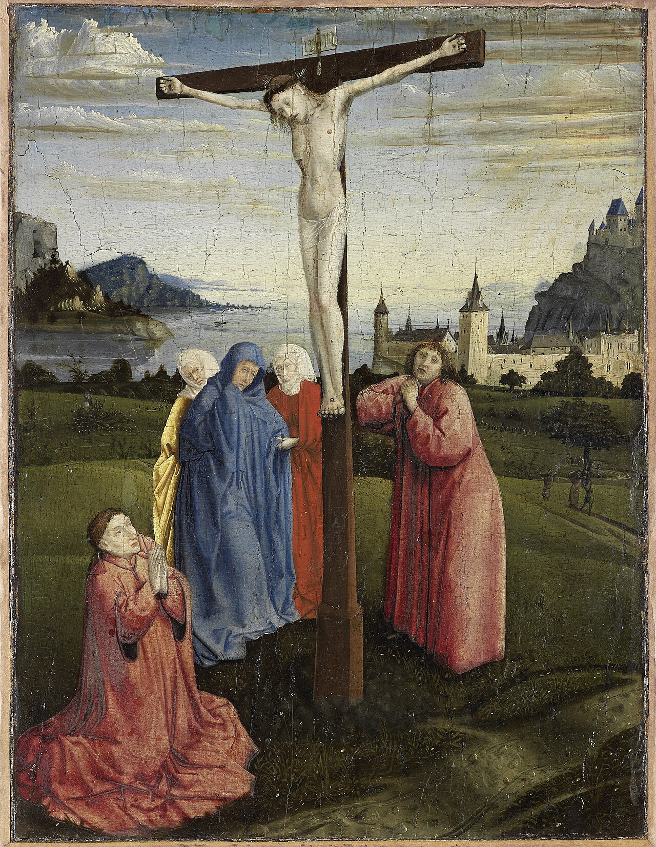 Christ on the Cross by Konrad Witz