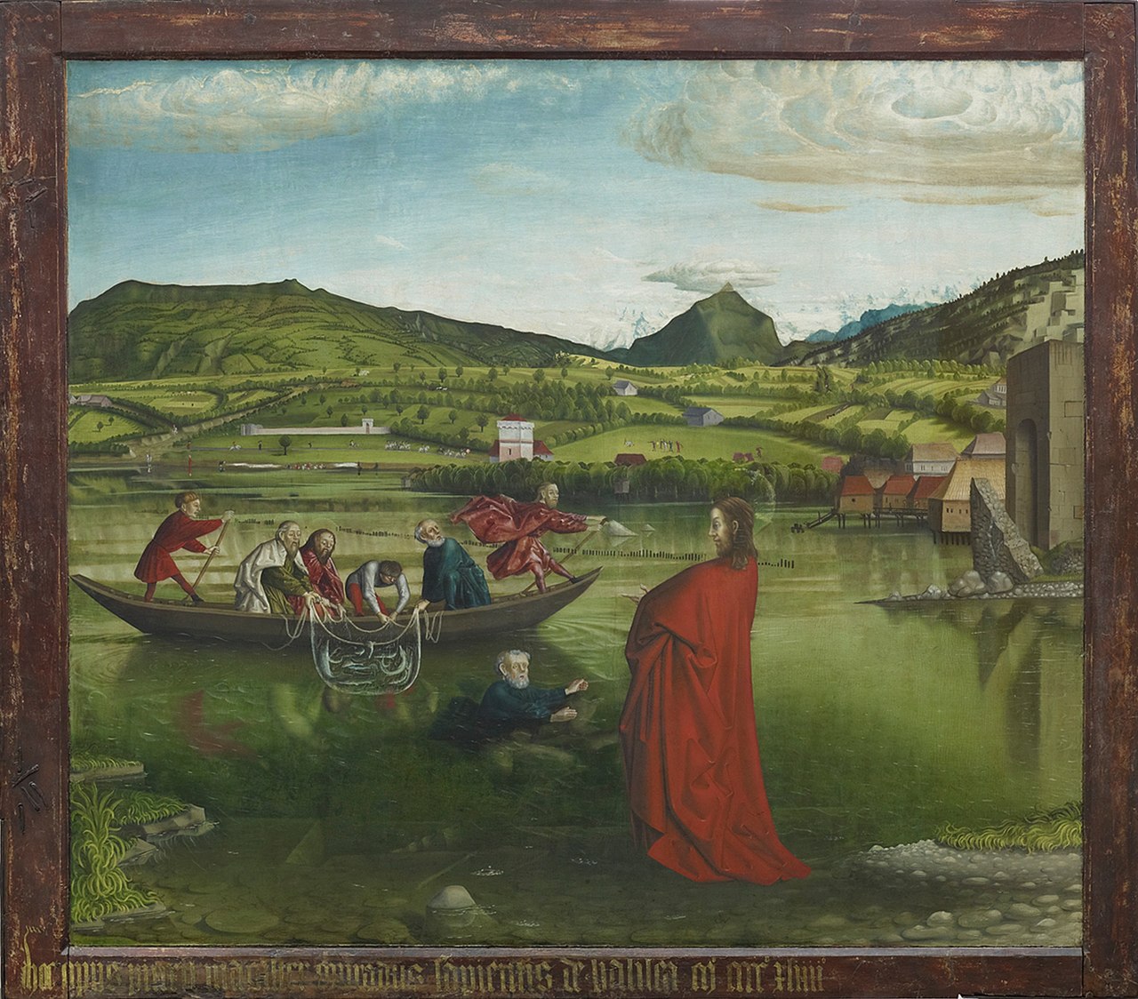 The Miraculous Draft of Fishes by Konrad Witz
