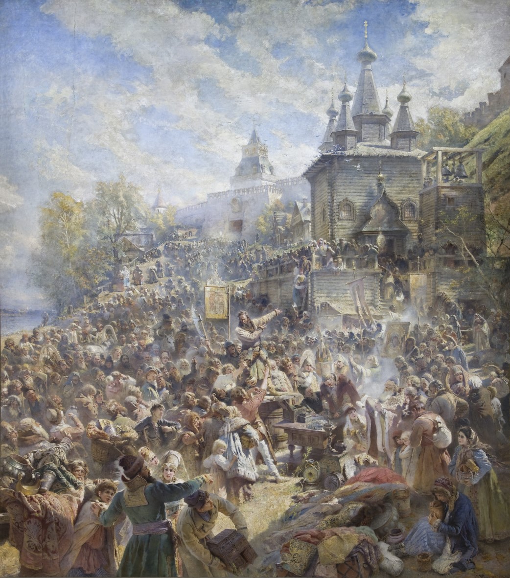 Appeal of Minin by Konstantin Makovsky