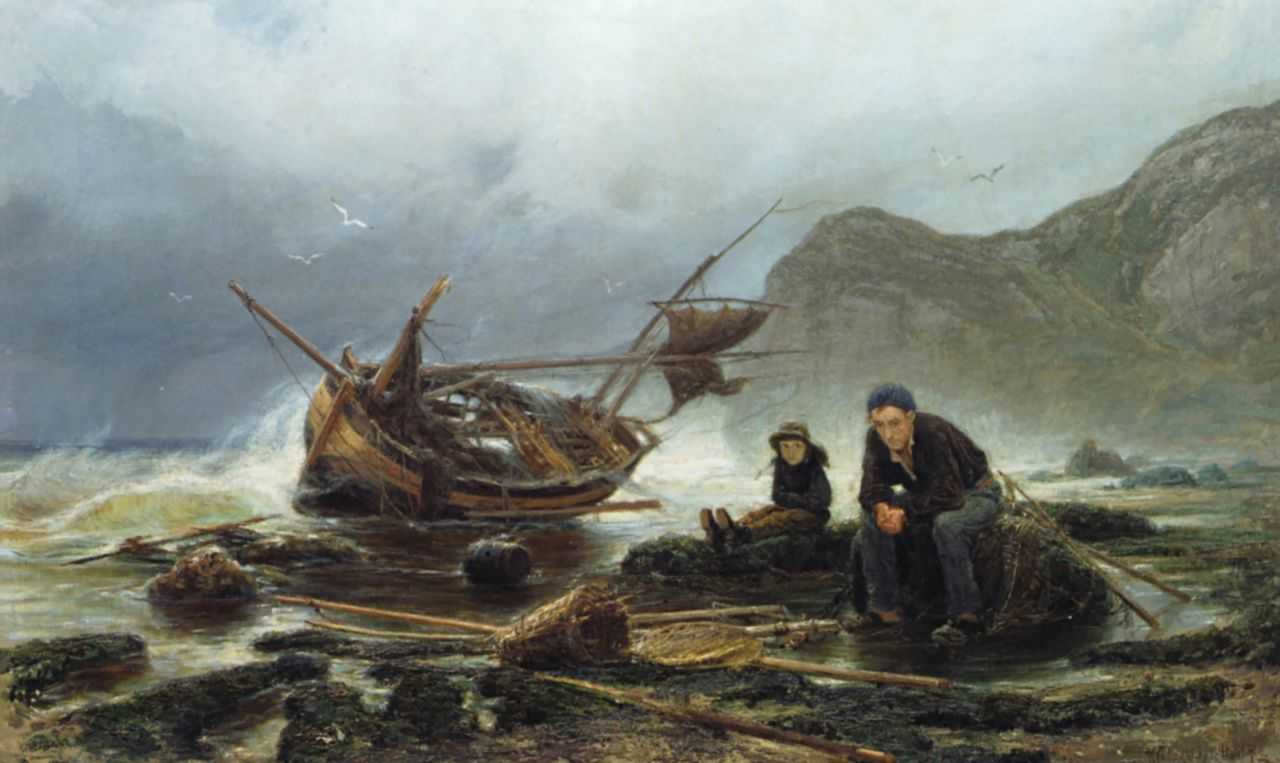 Sea in Normandy by Konstantin Savitsky