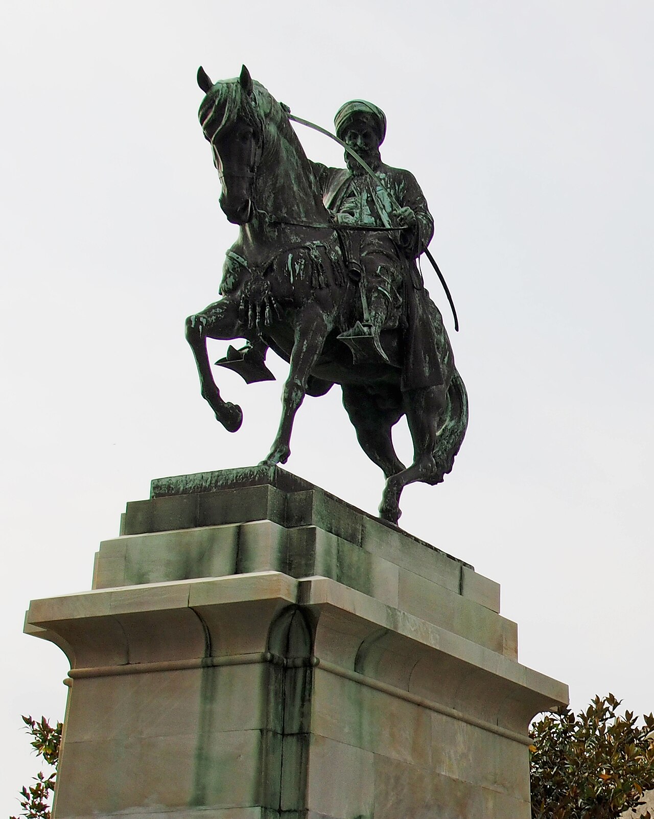 Equestrian statue of Mehmet Ali, Kavala by Konstantinos Dimitriadis