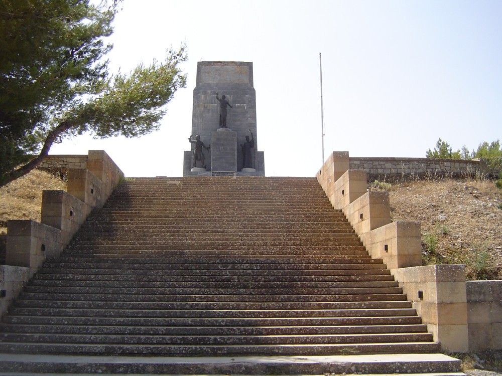 Heroon of the 1821 Fighters, Kalavryta by Konstantinos Dimitriadis