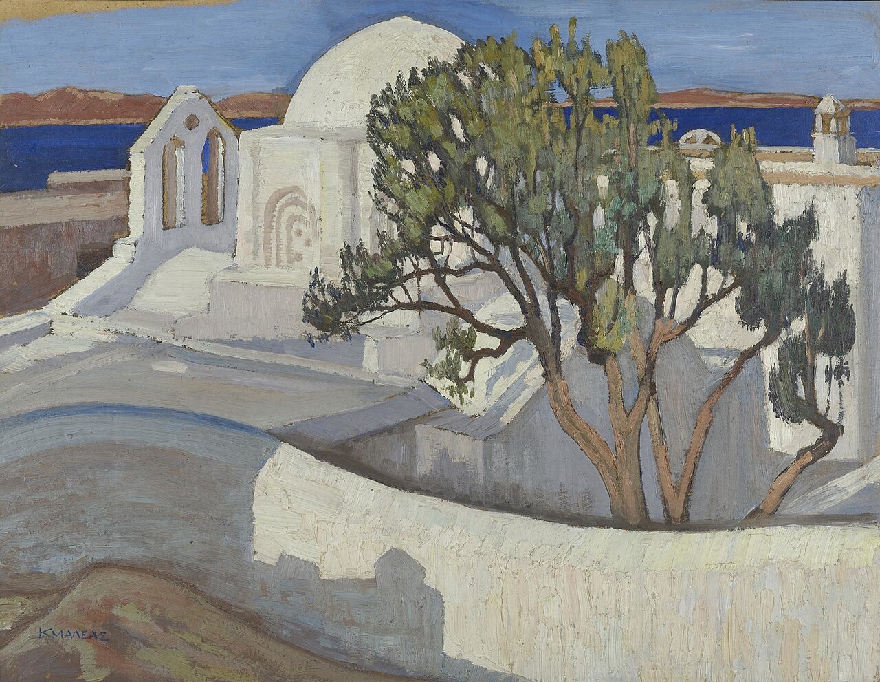 The Church of the Pantanassa, Naxos by Konstantinos Maleas
