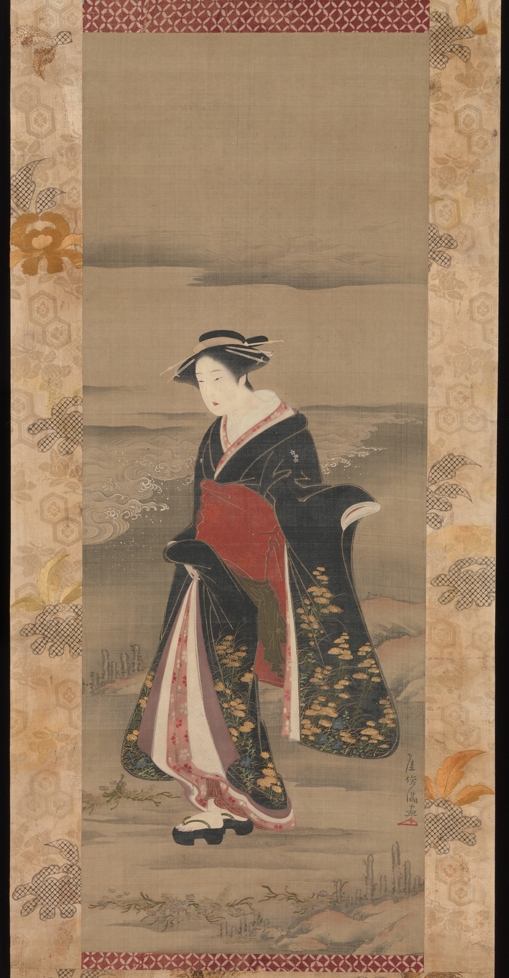 Beauty by the Shore by Kubo Shunman