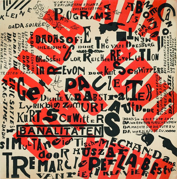 Dada-tournee by Kurt Schwitters