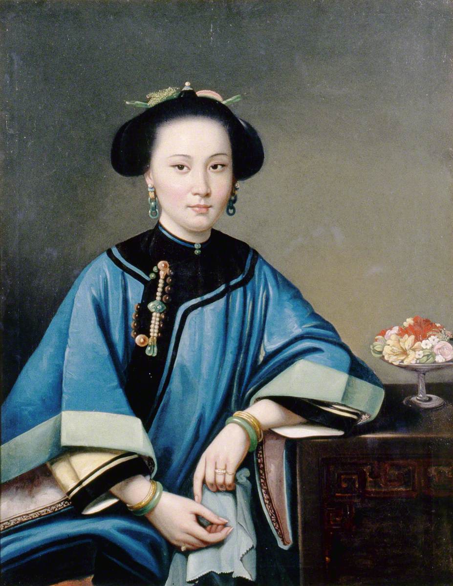 The Fourth Concubine of Hexing (Wo Hing) of Hong Kong by Lam Qua