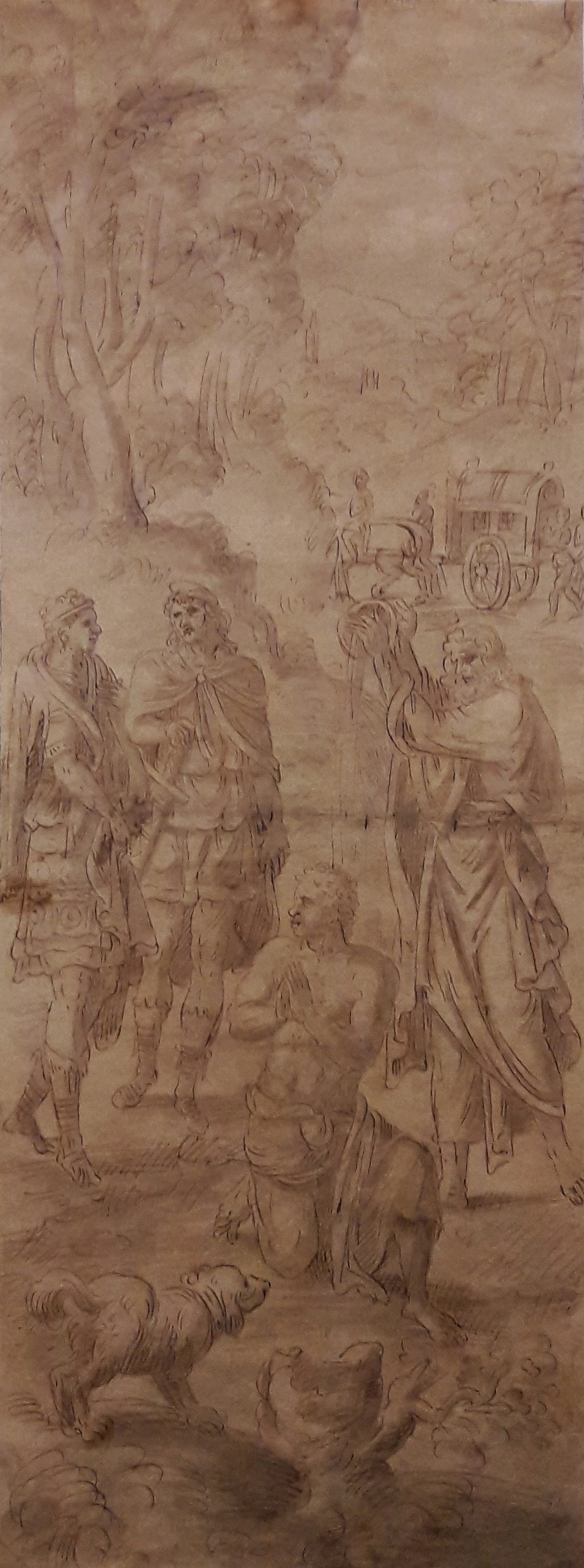 Baptism of the Eunuch by Lambert Lombard by Lambert Lombard
