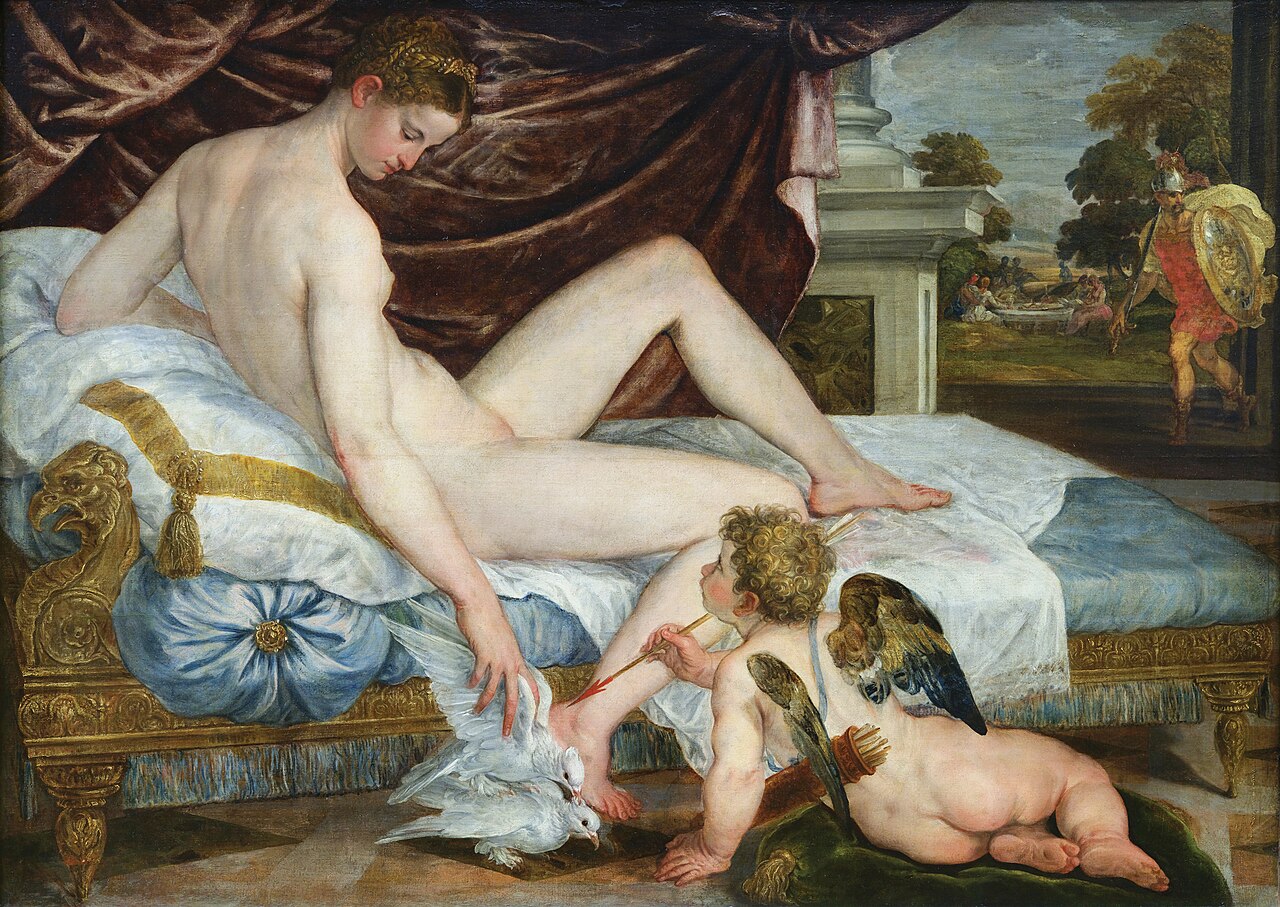 Venus and Cupid by Lambert Sustris
