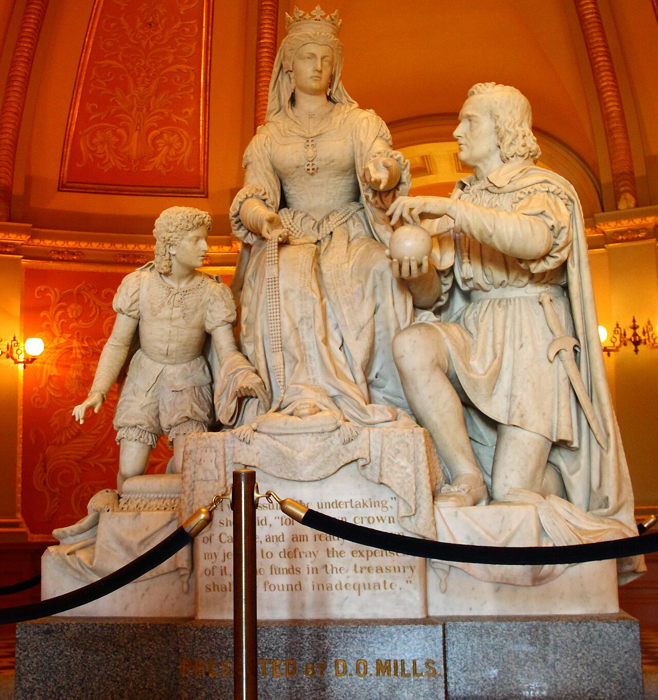Columbus' Last Appeal to Queen Isabella by Larkin Goldsmith Mead