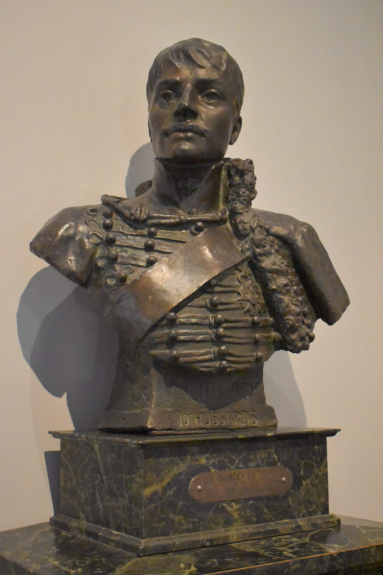 Bust of Jean-Baptiste Guindey by Laure Coutan