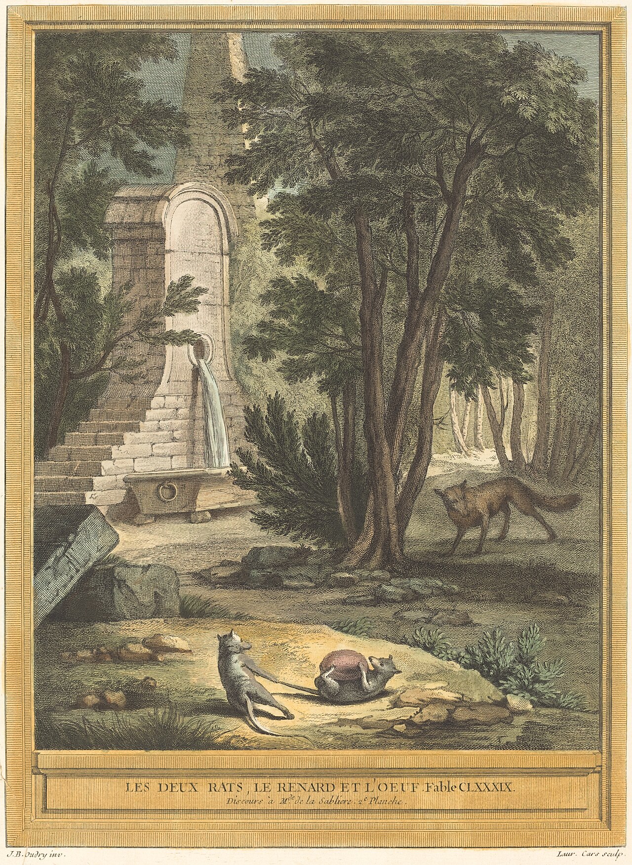 Les deux rats, le renard et l'oeuf (Two Rats,the Fox, and the Egg) by Laurent Cars