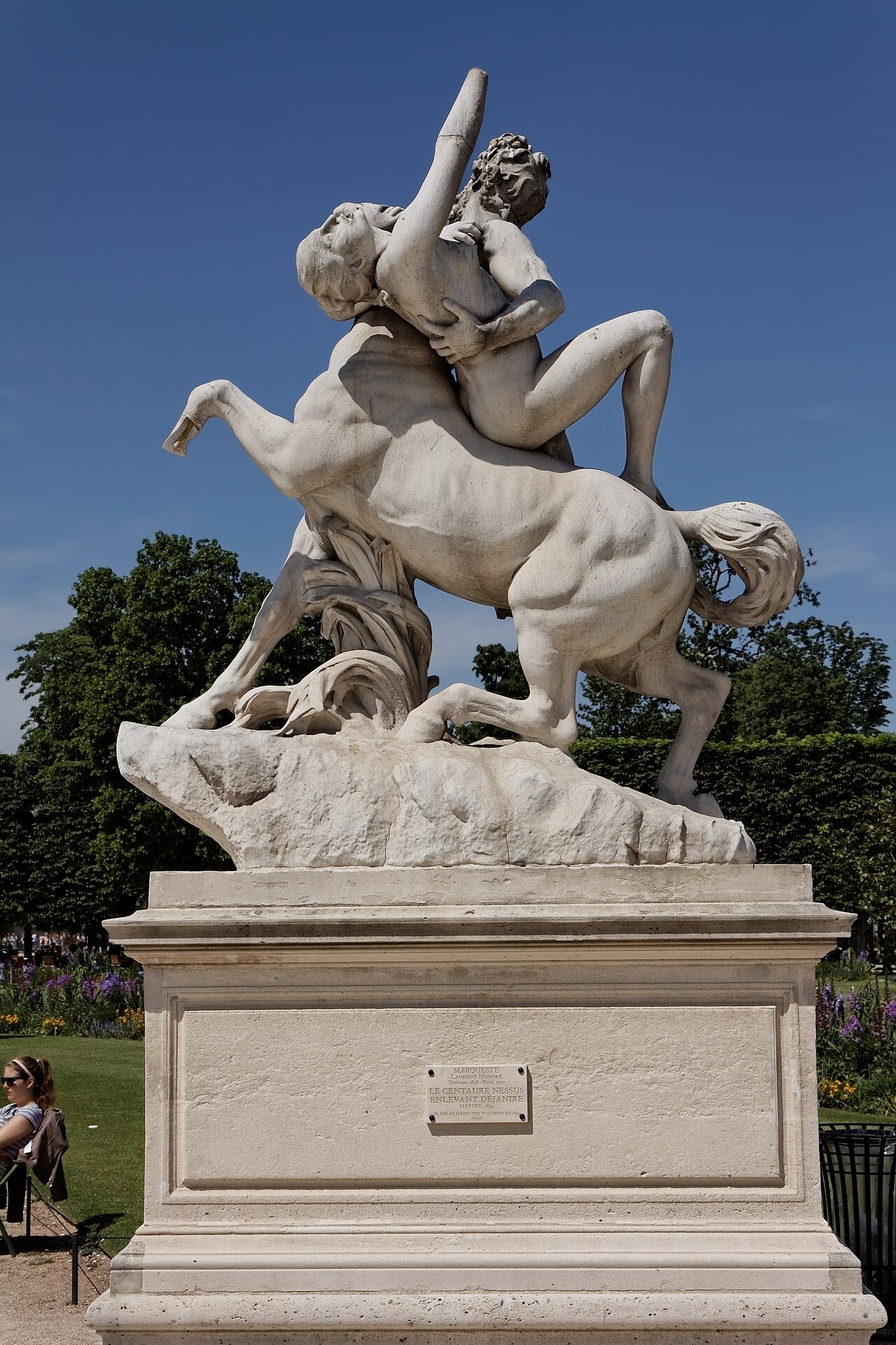 Nessus Abducting Deianeira by Laurent Marqueste