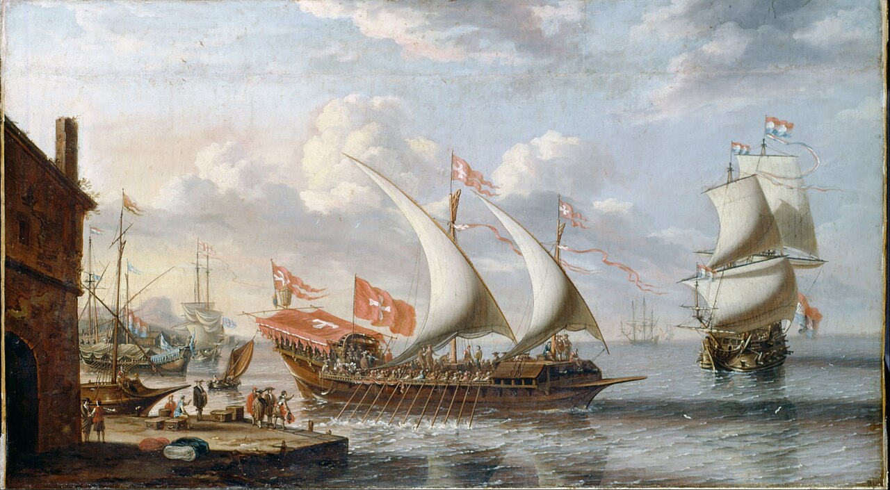 A Galley of Malta by Laureys a Castro