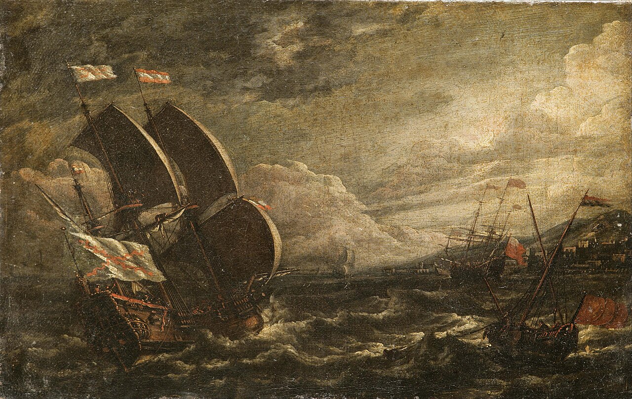 A Storm at Sea by Laureys a Castro