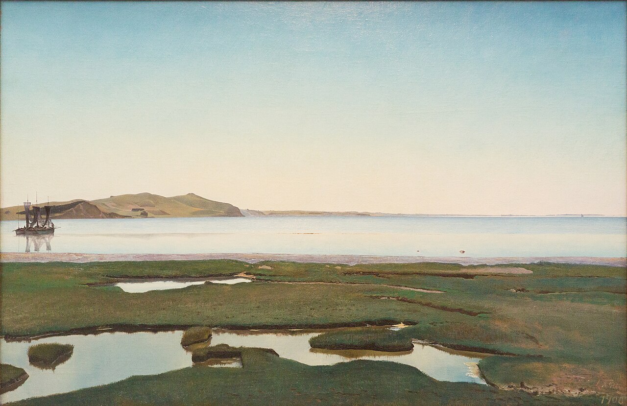 Sommerdag ved Roskilde Fjord by Laurits Andersen Ring