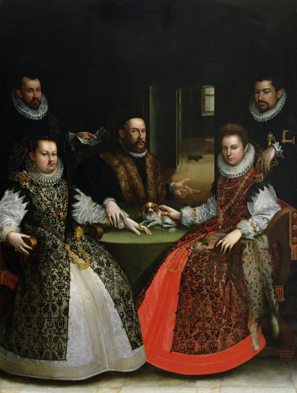 Portrait of the Gozzadini Family by Lavinia Fontana