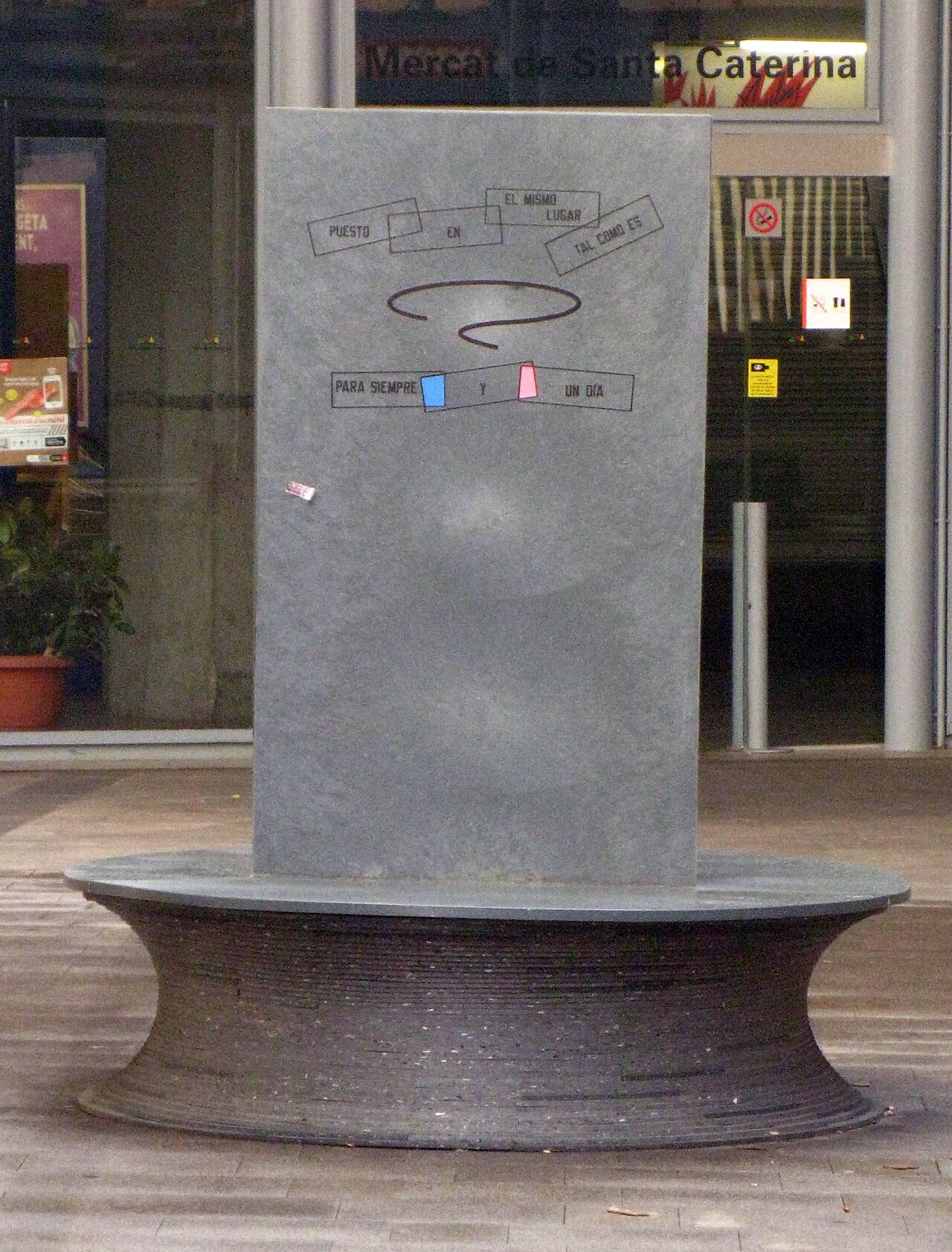 Per sempre i un dia by Lawrence Weiner