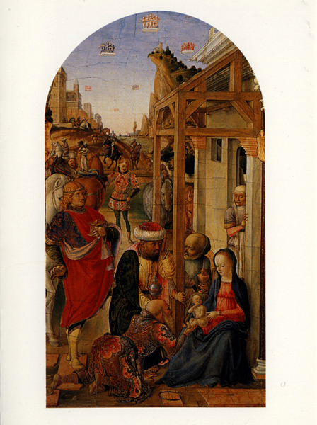 Adoration of the Magi by Lazzaro Bastiani