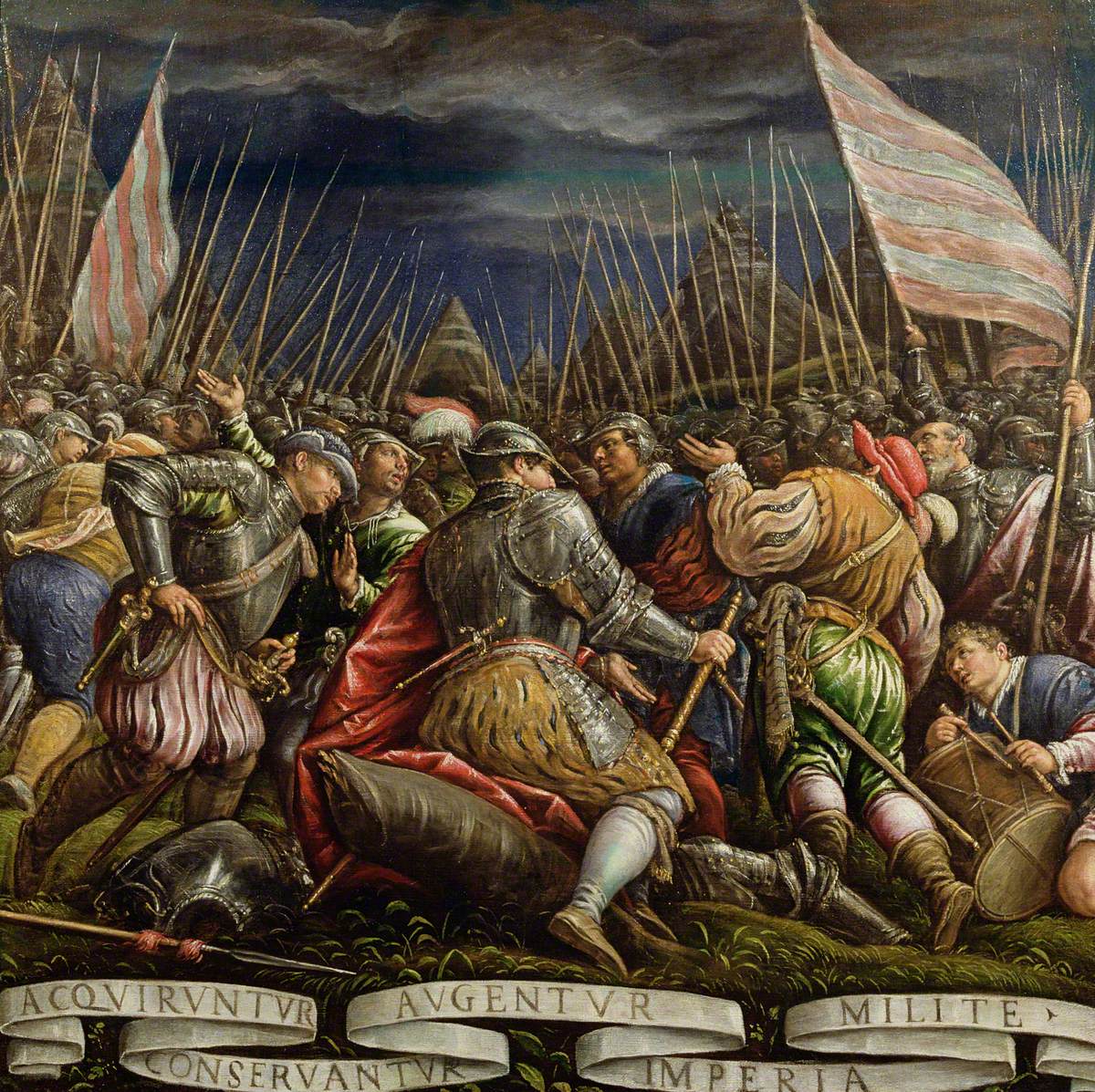 A Council of War by Leandro Bassano