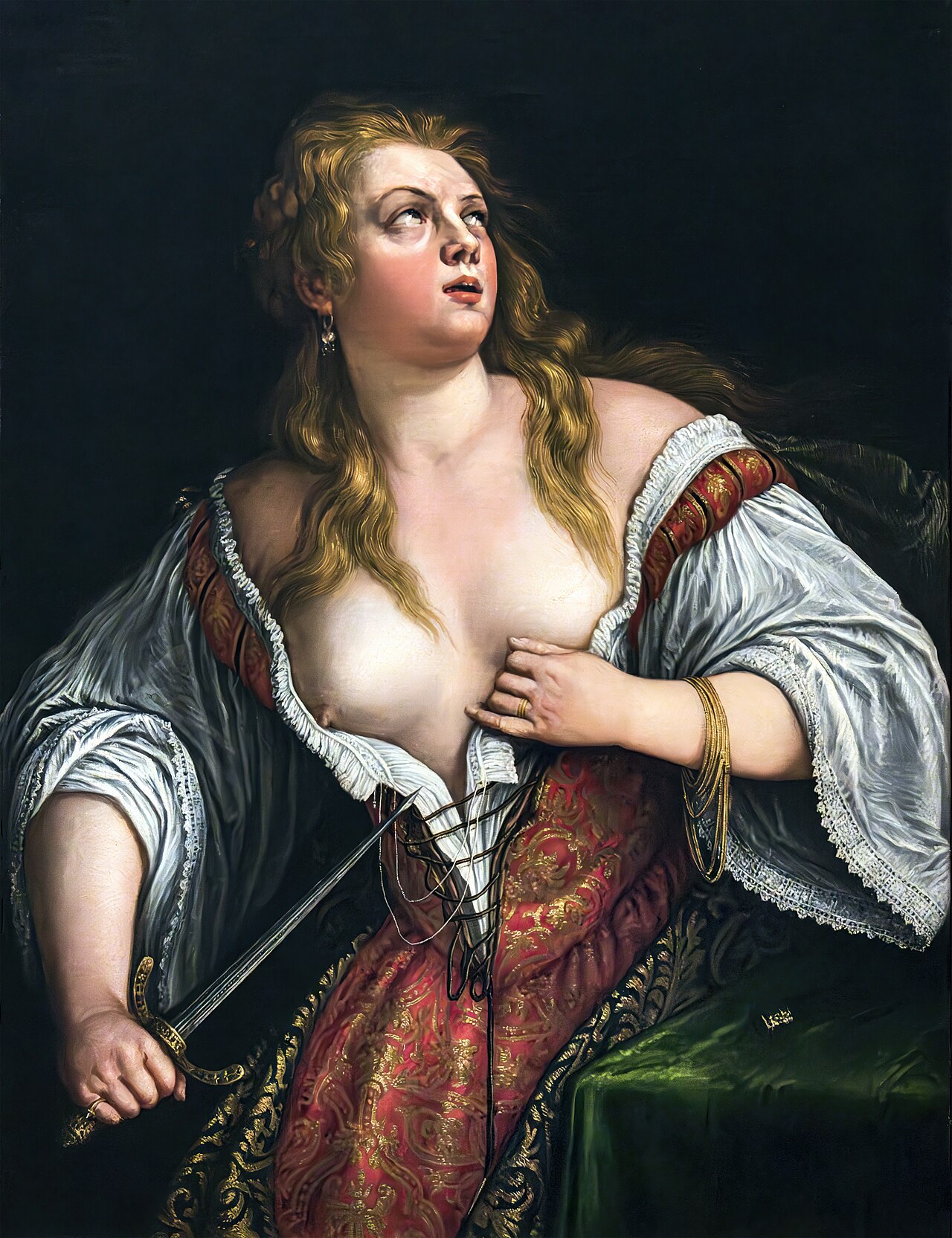 Lucretia by Leandro Bassano