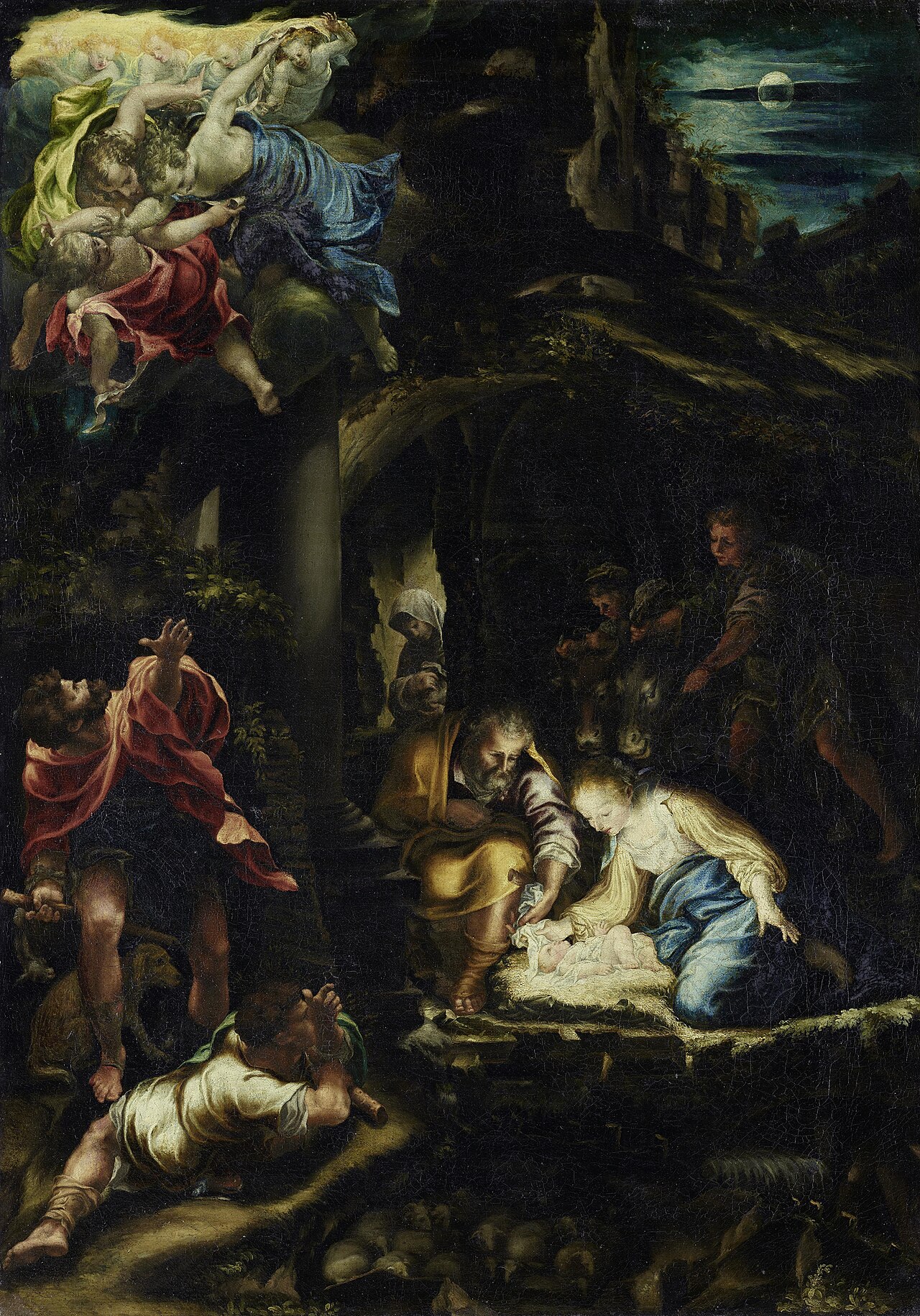 The Adoration of the Shepherds by Lelio Orsi