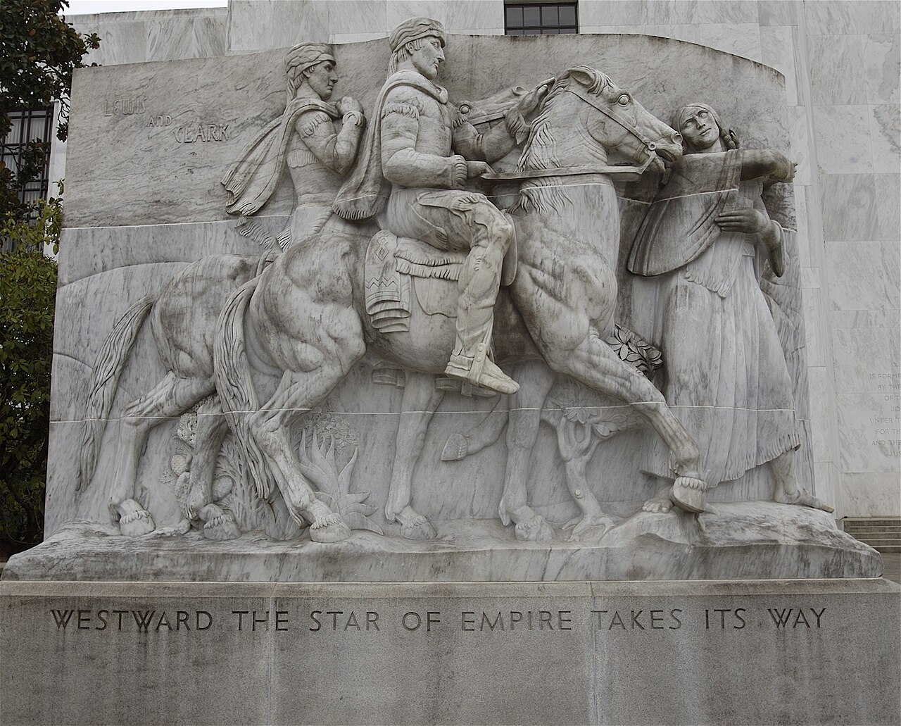 Lewis and Clark by Leo Friedlander