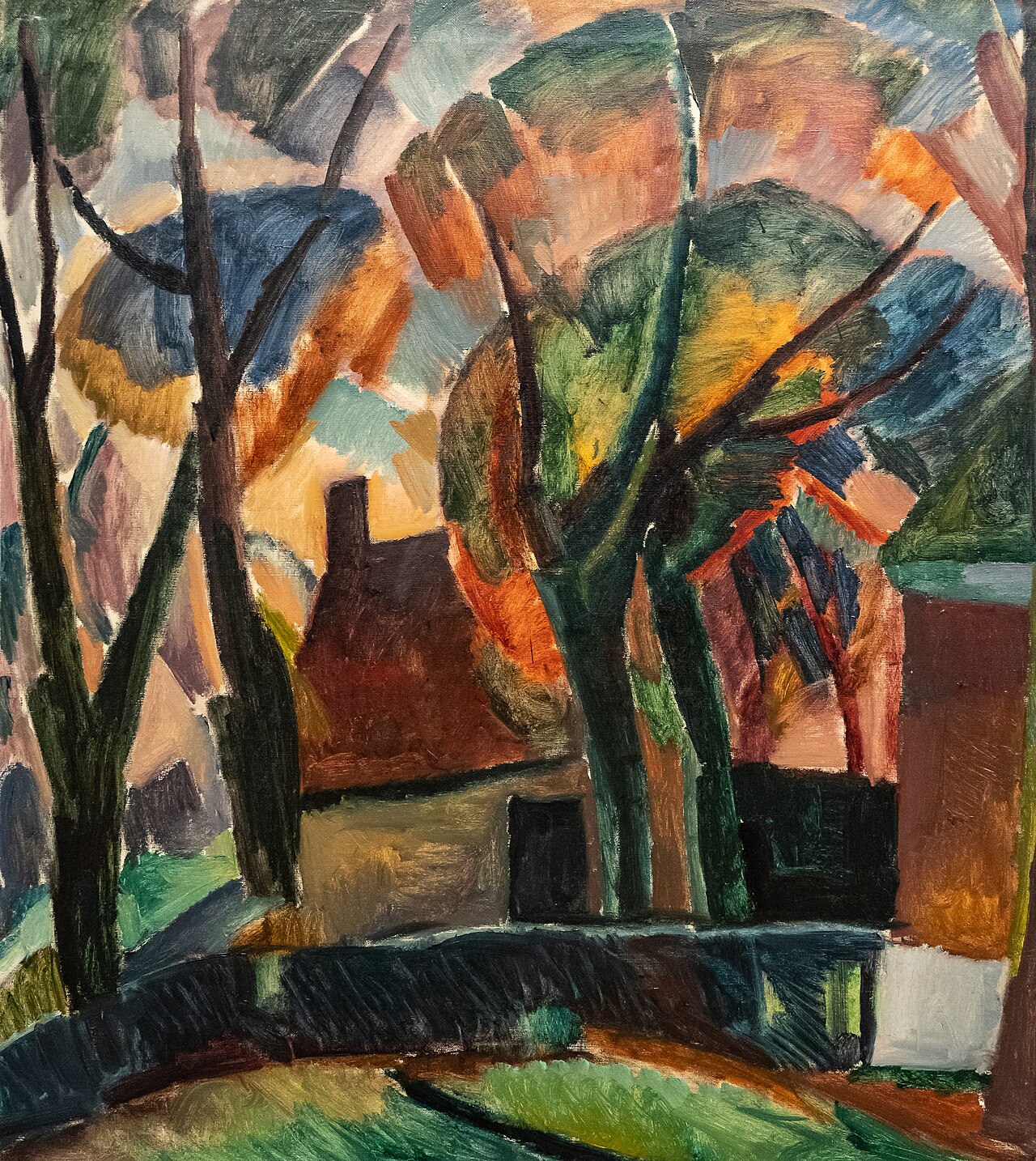 Farm at Beemster by Leo Gestel