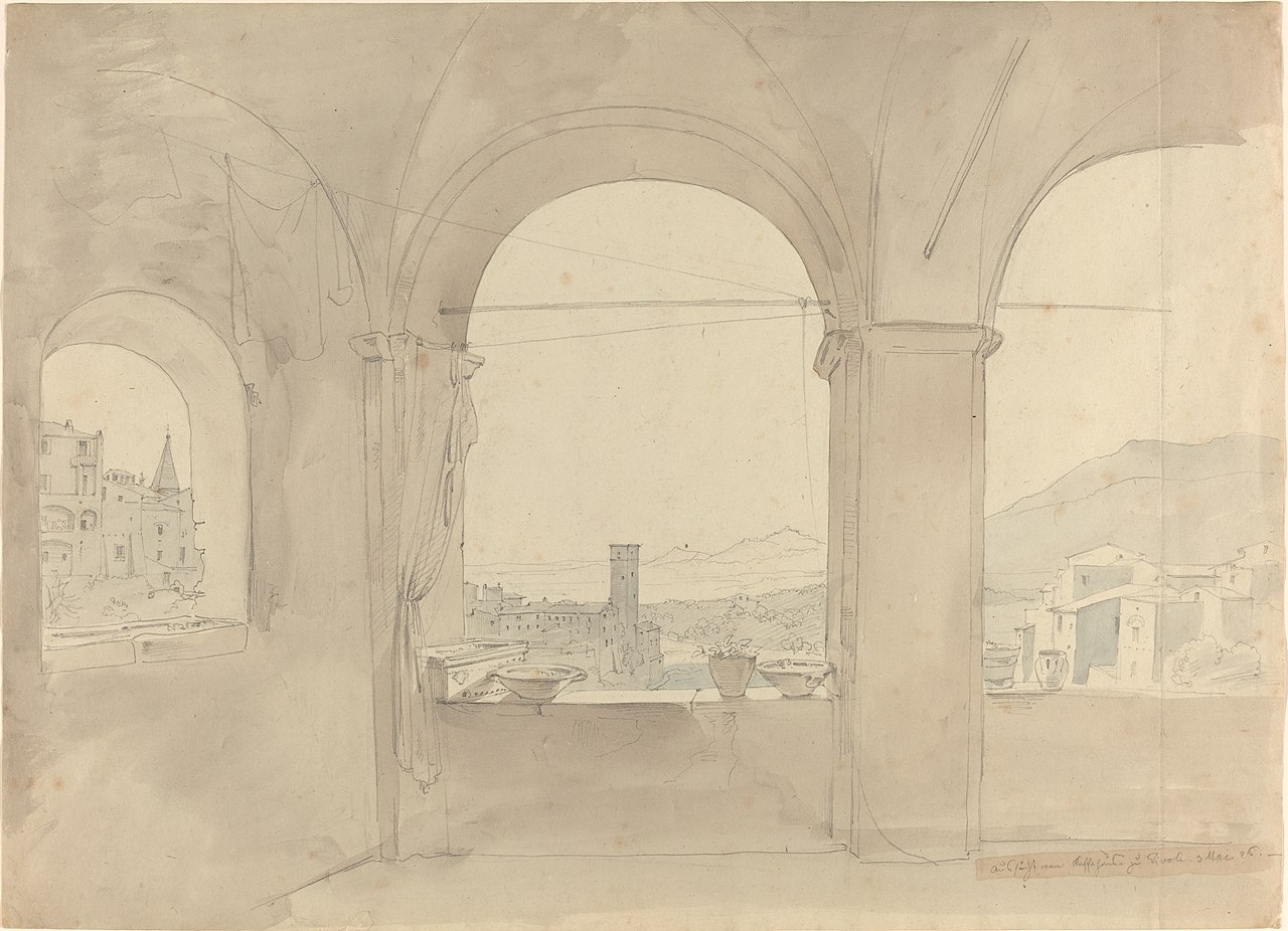 Panorama of Tivoli from a Loggia by Leo von Klenze
