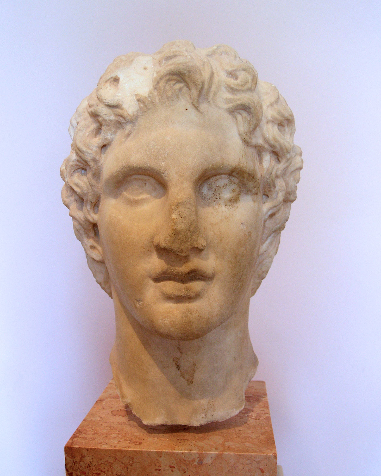 Bust of Alexander (Acropolis Museum n. 1331) by Leochares