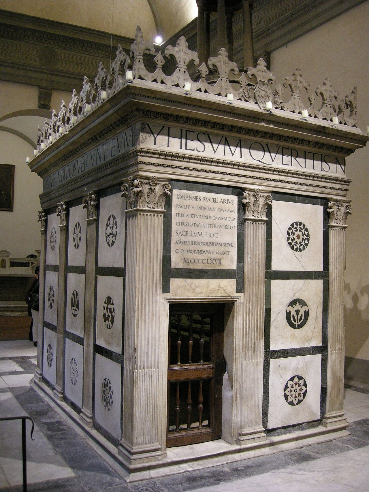 Rucellai Chapel by Leon Battista Alberti