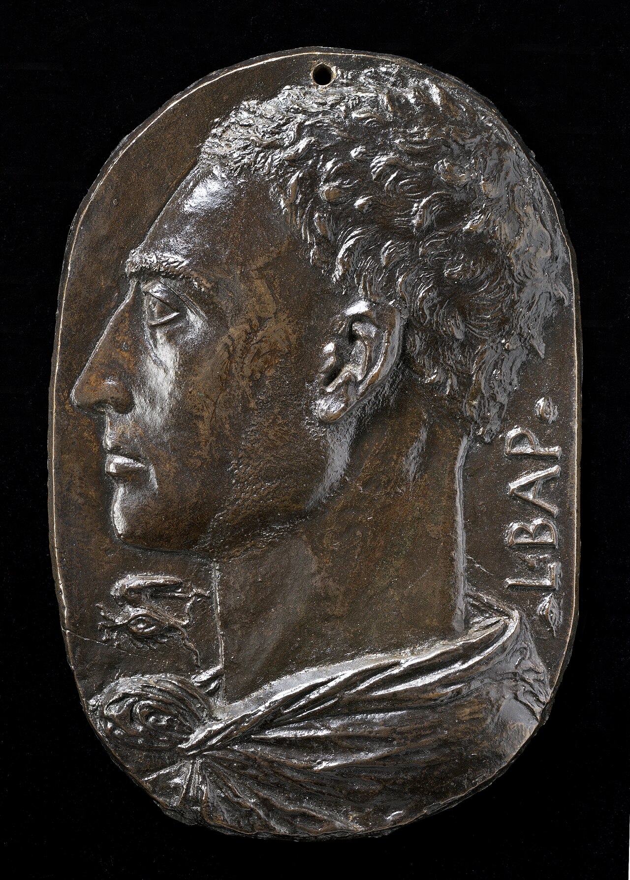 Self-Portrait by Leon Battista Alberti