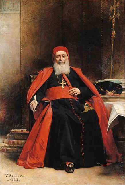 Portrait of the Cardinal Lavigerie by Léon Bonnat