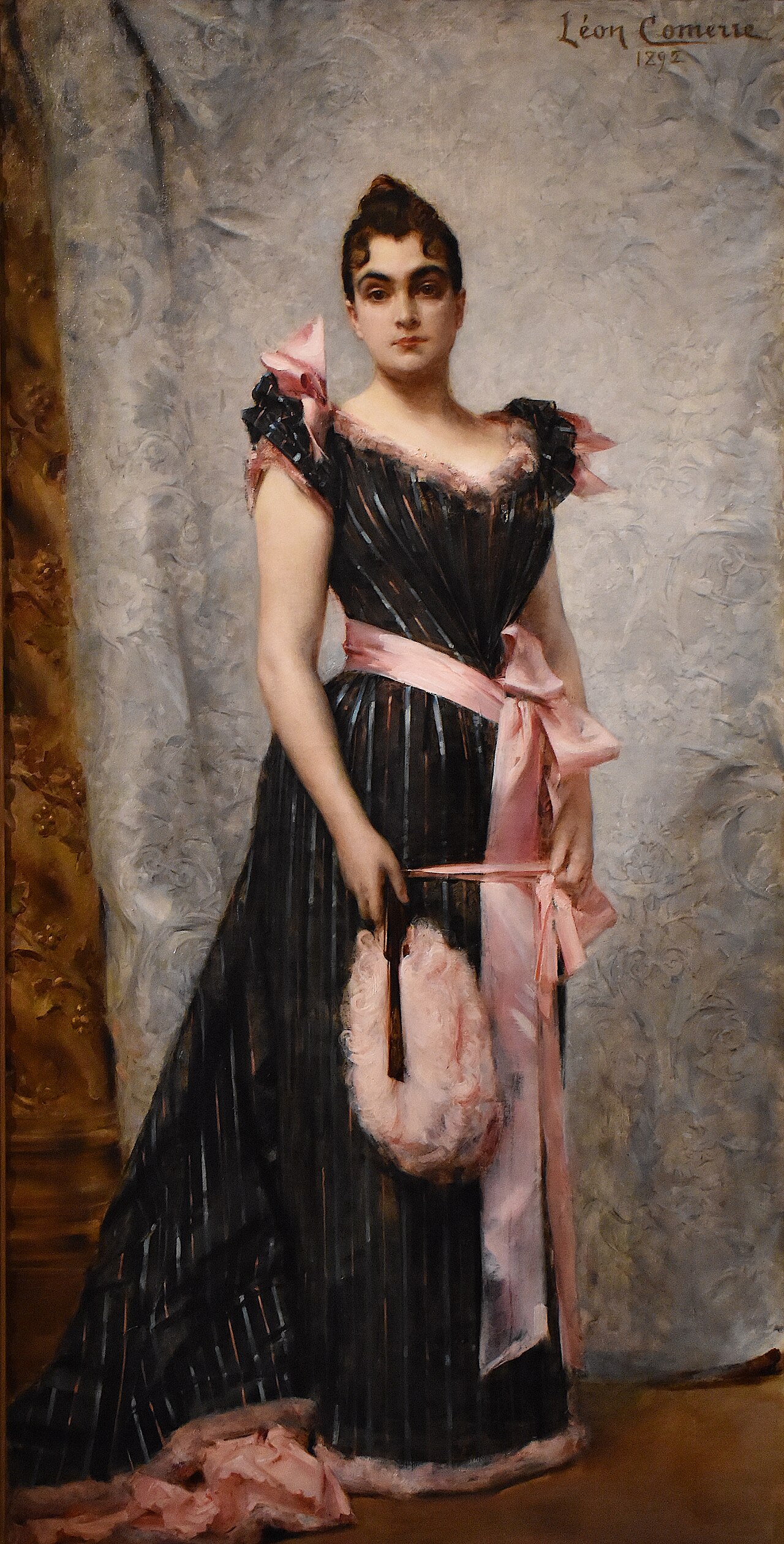 Portrait of the Artist's Wife by Léon Comerre