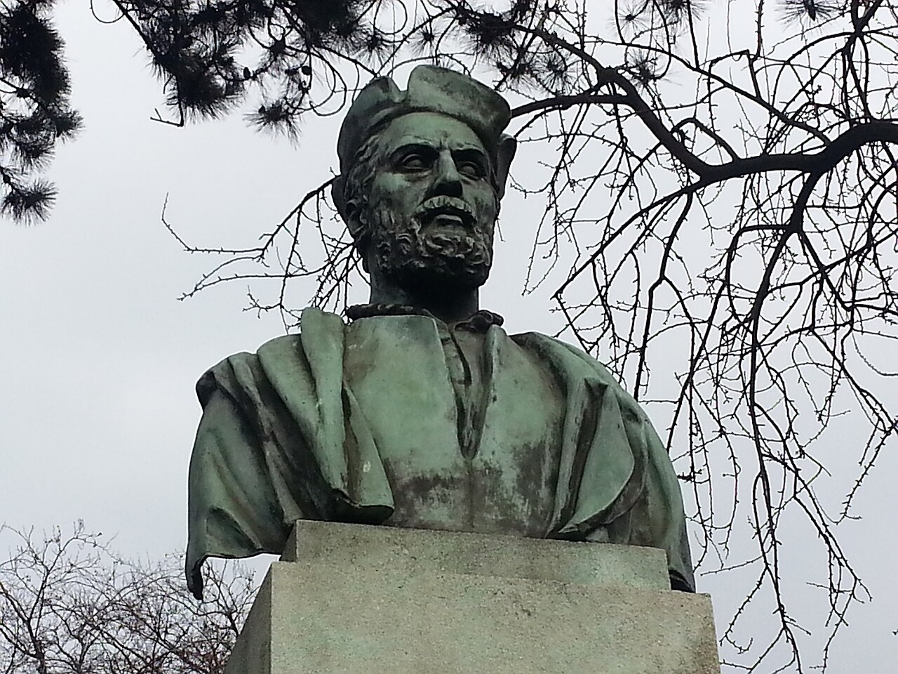 Bust of Jacques Cartier by Léon-Ernest Drivier