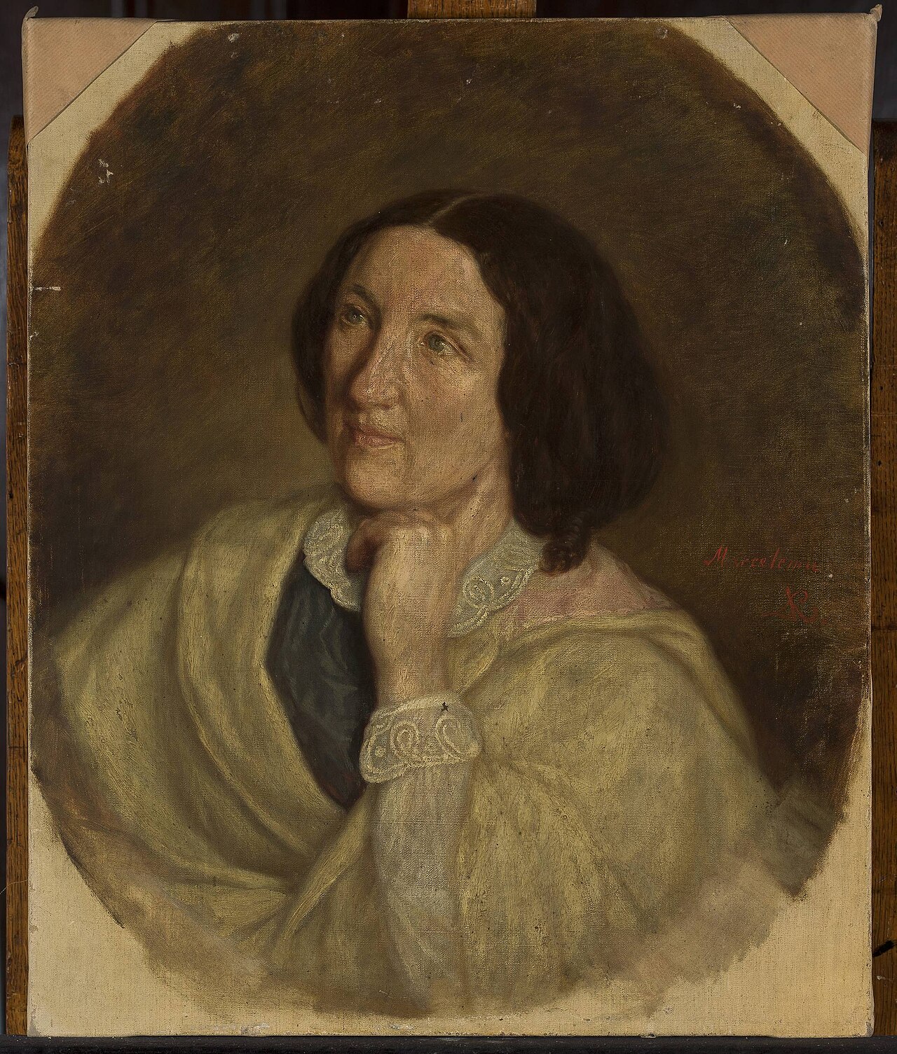 Portrait of Marcelina Czartoryska née Radziwiłł by Leon Kapliński