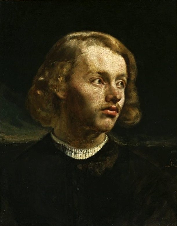 Portrait of Seweryn Markiewicz. by Leon Kapliński
