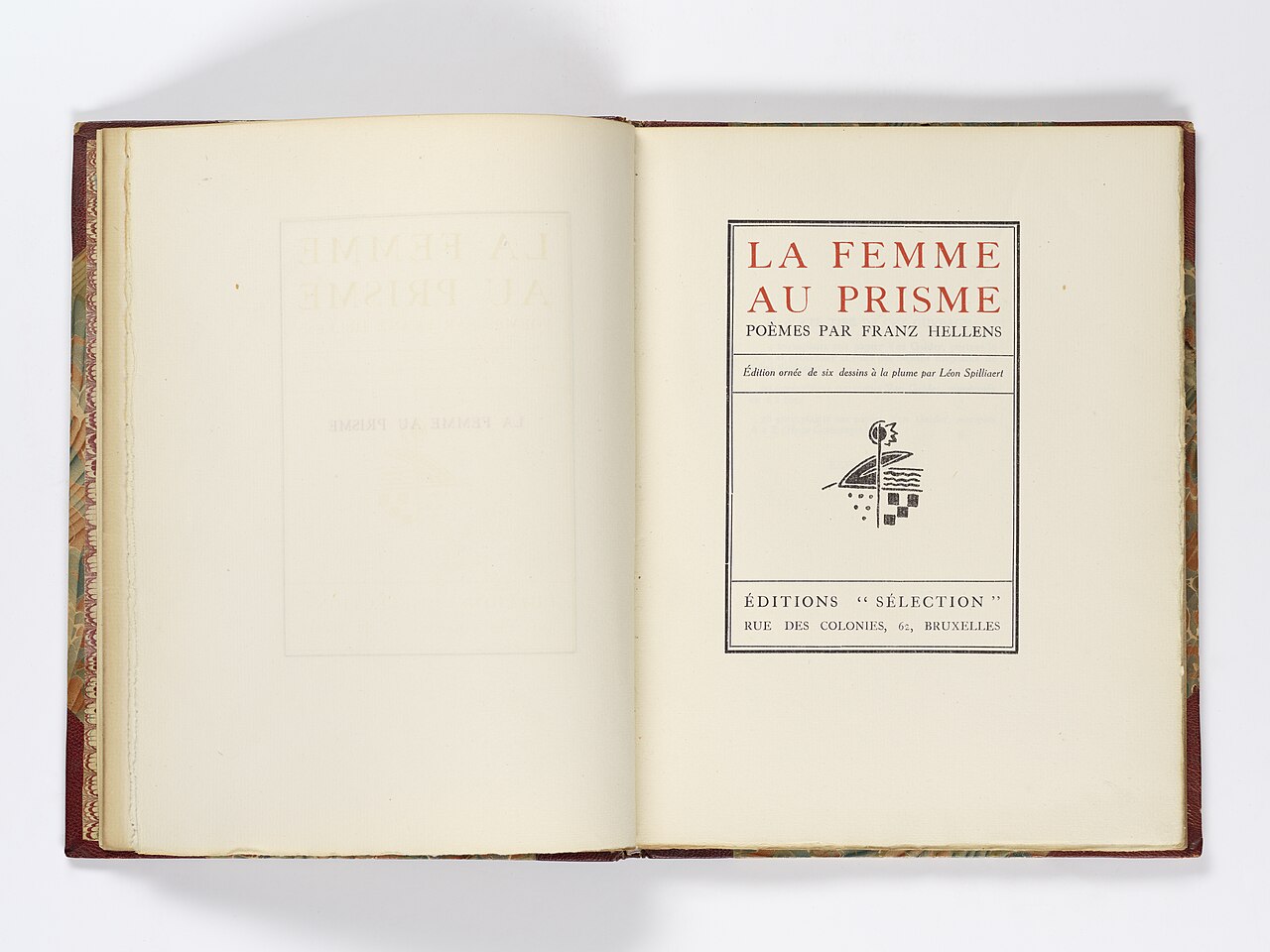 La Femme au Prisme by Léon Spilliaert