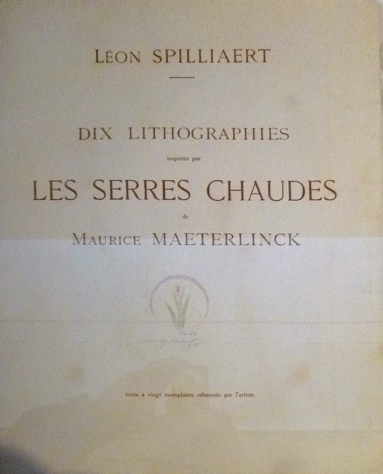 Serres Chaudes by Léon Spilliaert