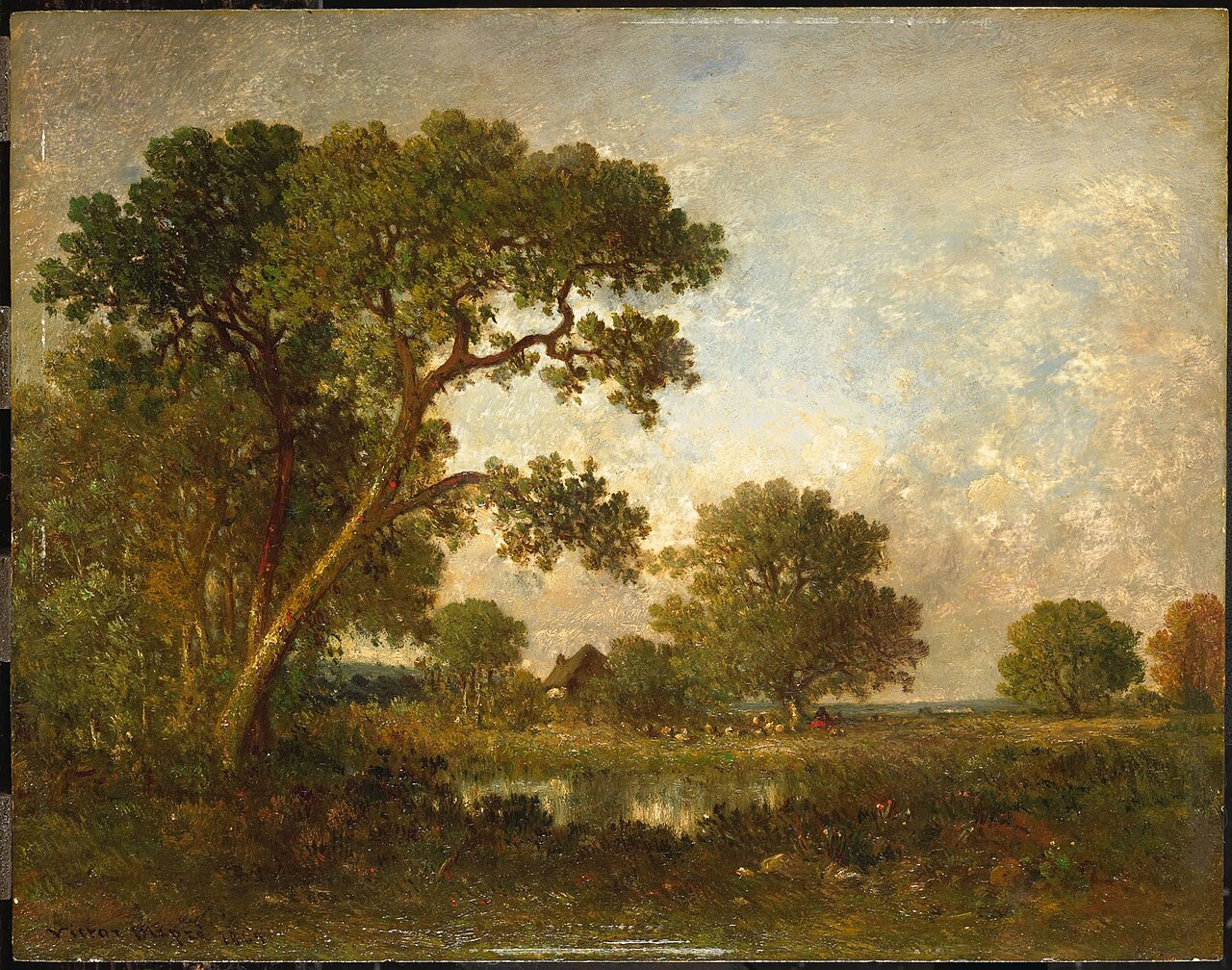 Landscape by Léon-Victor Dupré