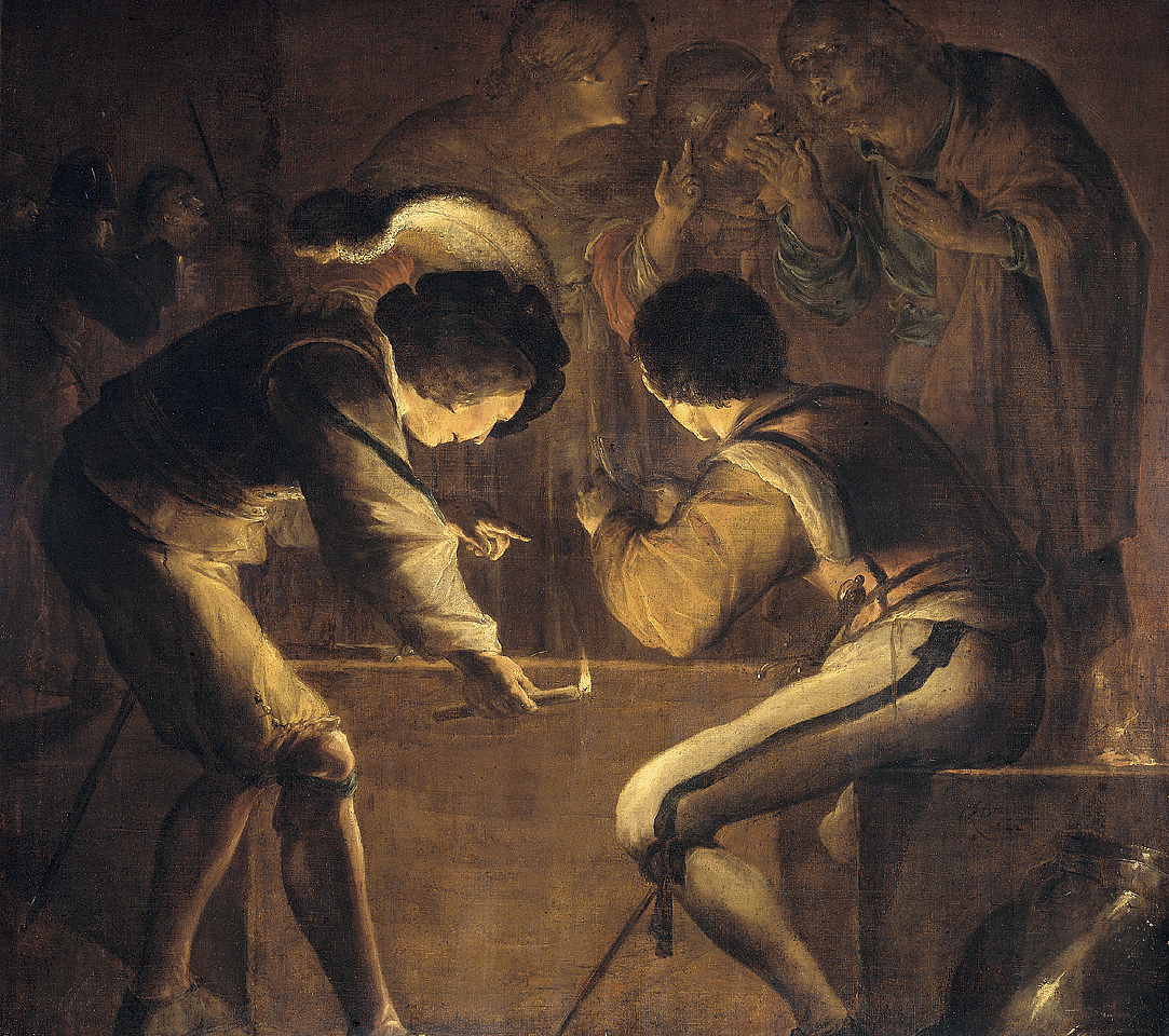 St Peter's denial by Leonaert Bramer