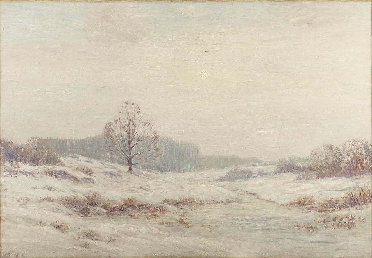 Winter Morning by Leonard Ochtman