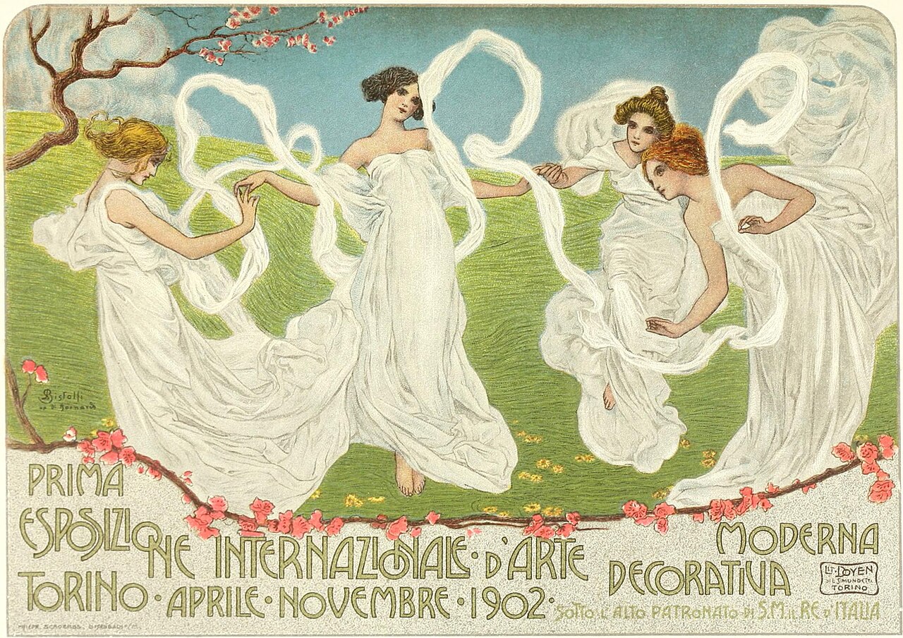 Esposizione internazionale d'arte decorativa moderna by Leonardo Bistolfi