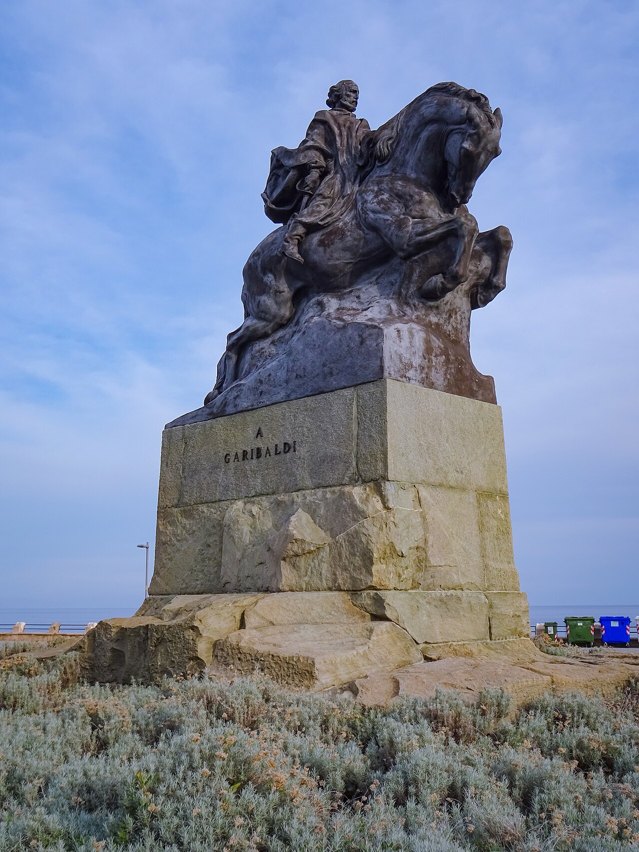 Monument to Giuseppe Garibaldi by Leonardo Bistolfi