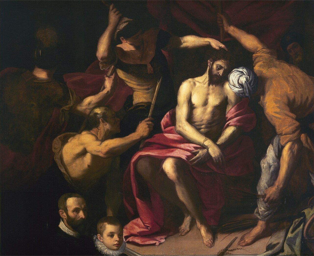 Christ Crowned with Thorns by Leonardo Corona