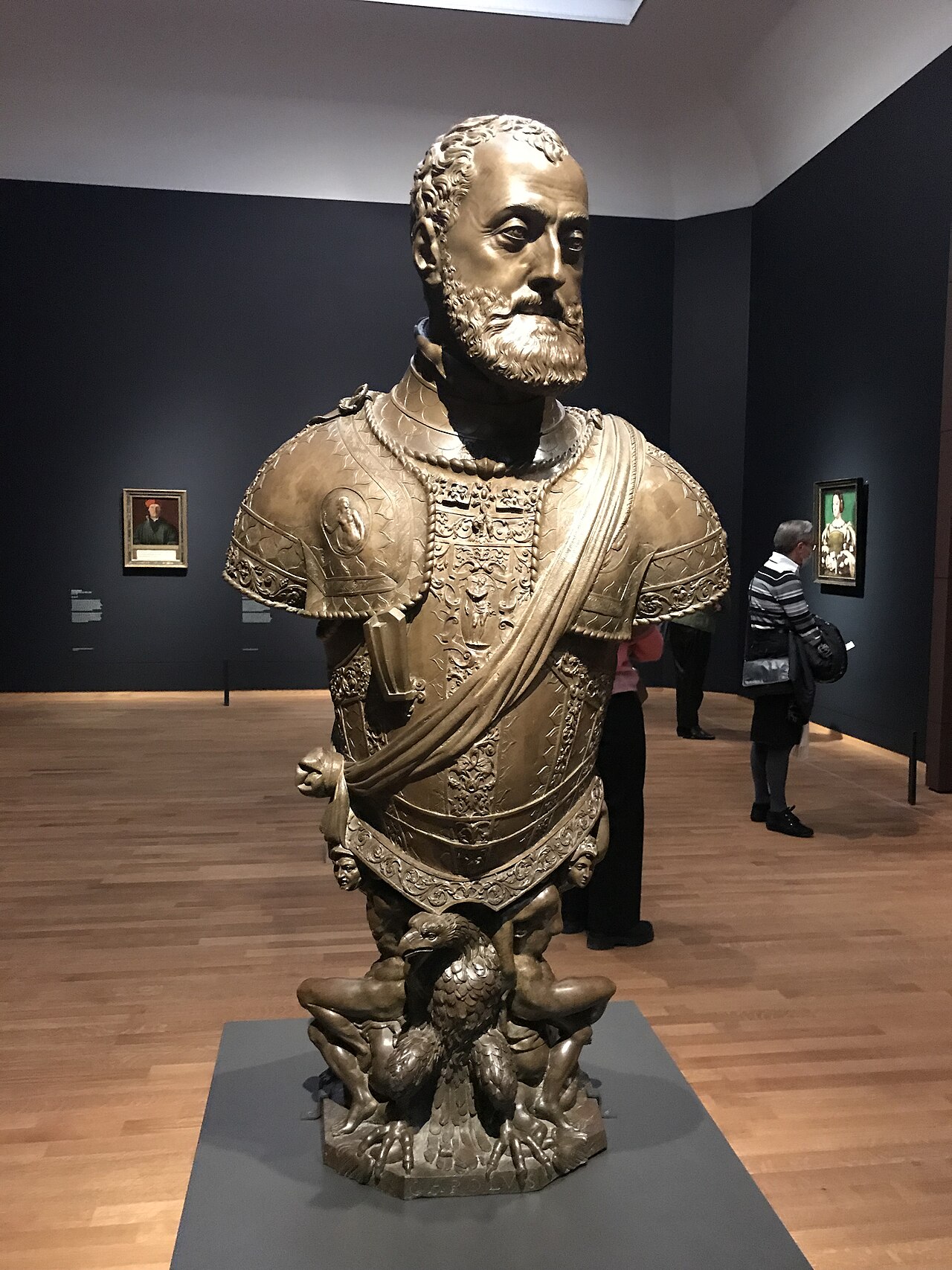 Bust of Charles V by Leone Leoni