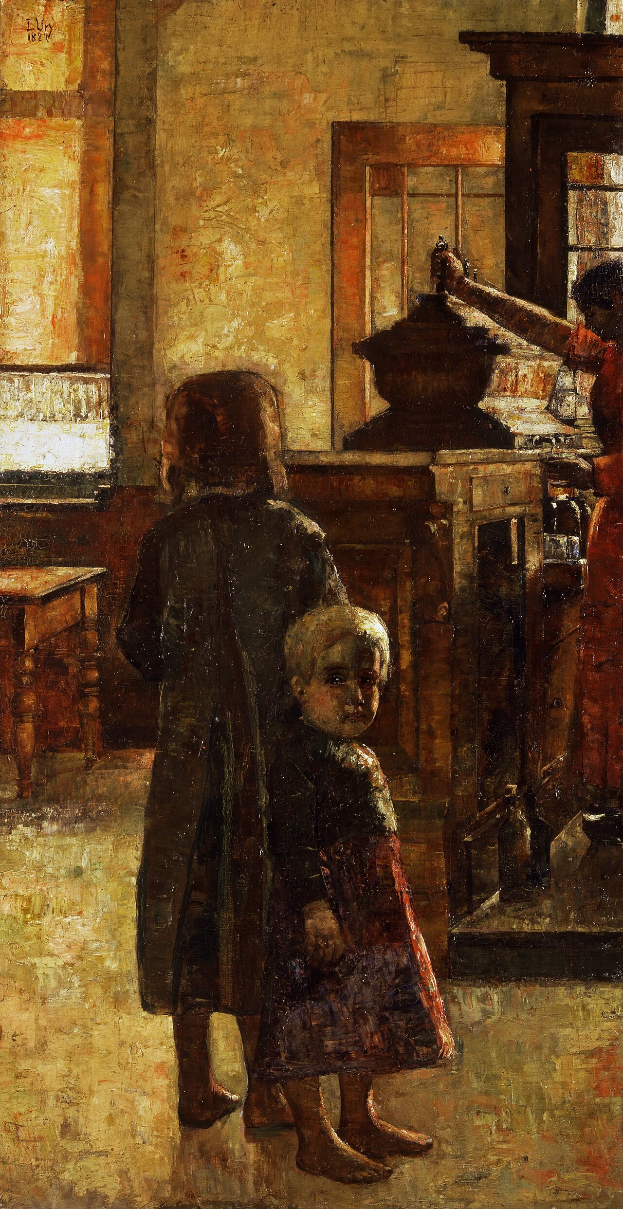 Flemish Tavern by Lesser Ury