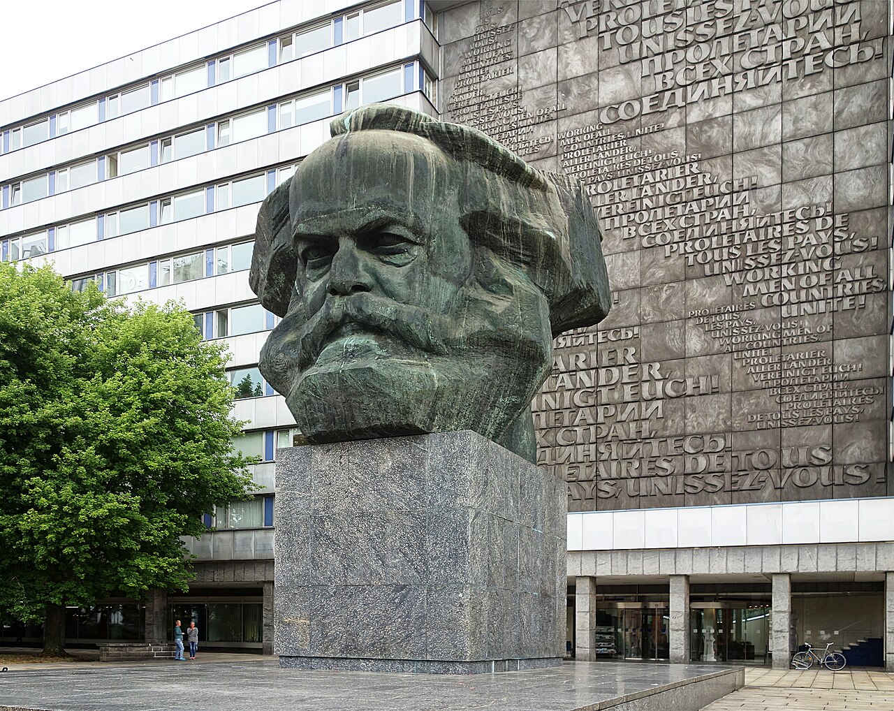 Karl Marx Monument by Lev Kerbel
