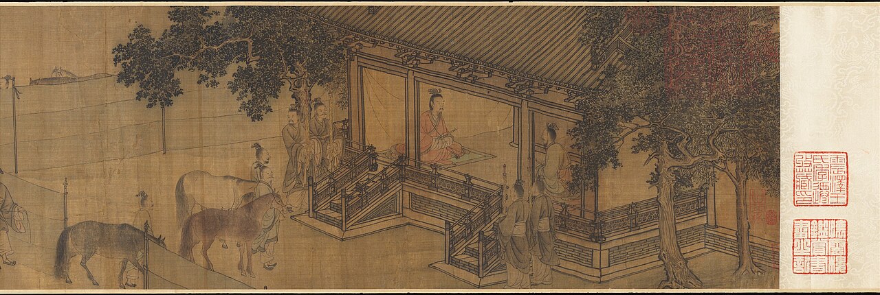 Duke Wen of Jin Recovering His State by Li Tang