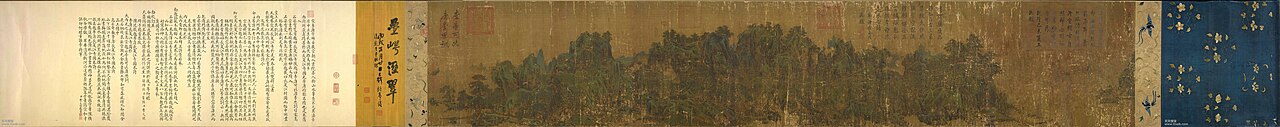 River Temple in the Long Summer by Li Tang